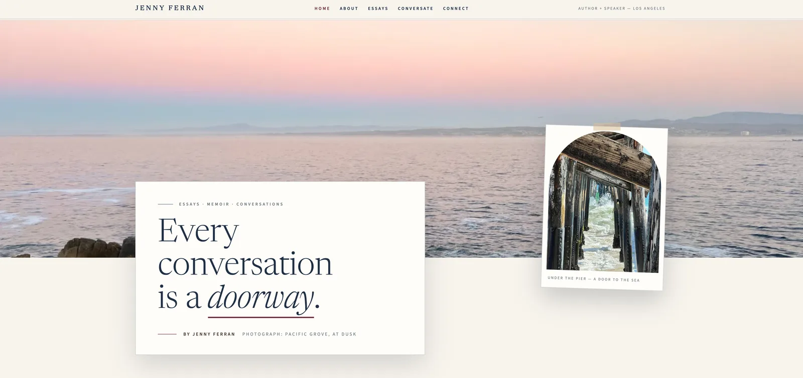 Jenny Ferran homepage